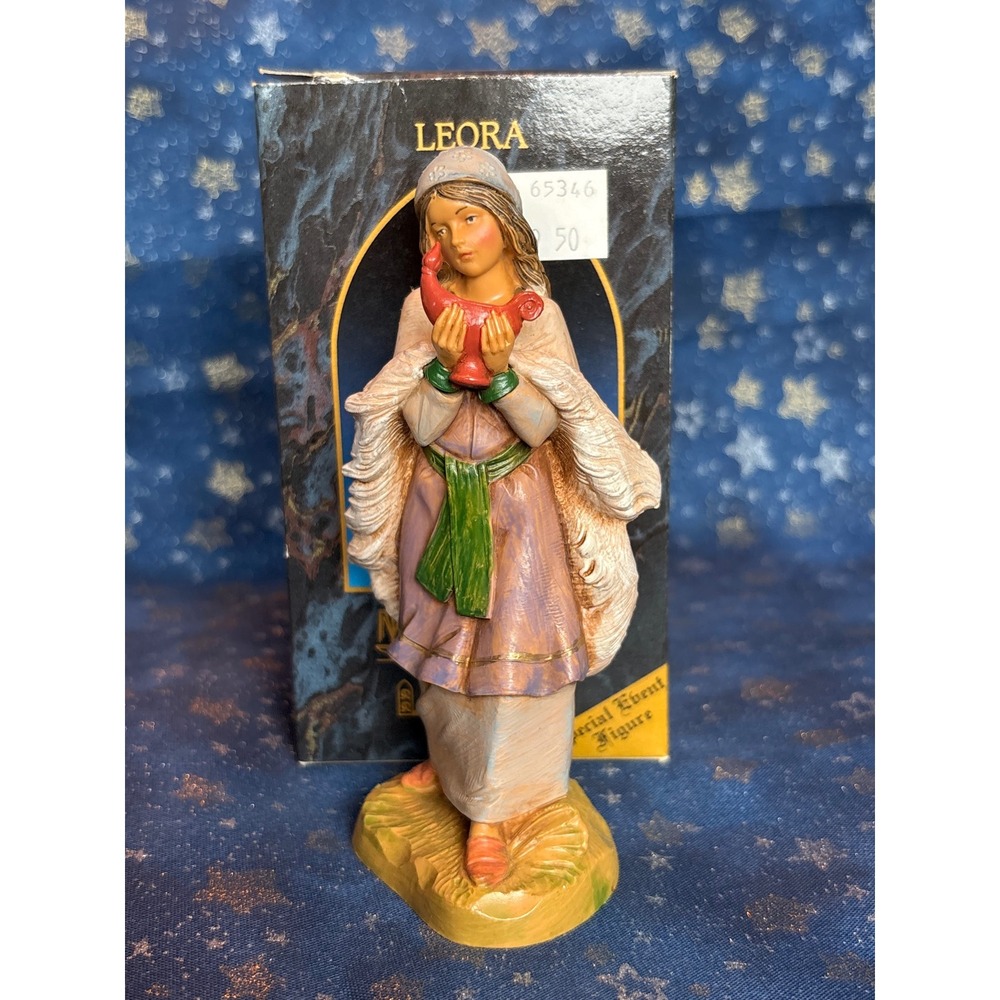 Fontanini Heirloom Nativity Leora and Zoe Special Event Figures Roman Inc Italy